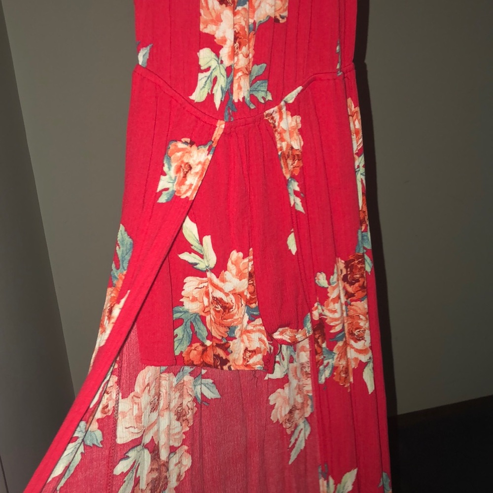 Floral onesie with shorts under the dress - Picture 2 of 3